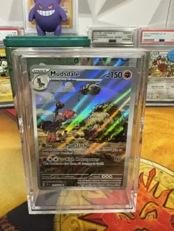 Pokemon TCG Mudsdale Illustration Rare Card 175/162 Temporal Forces - Image 1
