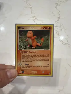 Pokemon Card - Ditto (Charmander) Delta Species 37/113 Uncommon 2005 - MP - Image 1