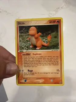 Pokemon Card - Ditto (Charmander) Delta Species 37/113 Uncommon 2005 - MP - Image 2