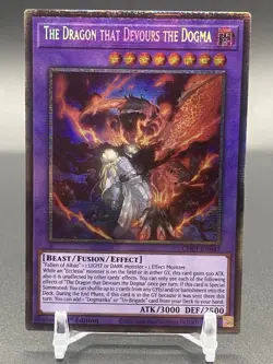 The Dragon That Devours The Dogma Starlight Rare Yu-Gi-Oh Card - Image 1