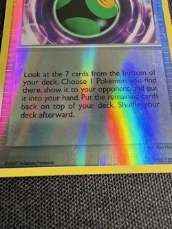 Pokemon Card - Dusk Ball Mysterious Treasures 110/123 Uncommon Reverse Holo - Image 2