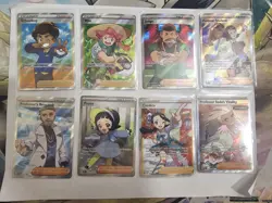 Full Art Trainer English LOT x 10 Cards Pokemon TCG NM - Image 1
