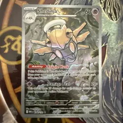 Pokemon TCG Shedinja Card 144/132 Mega Evolution NM Condition - Image 1