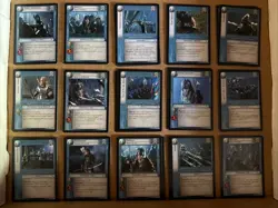 Decipher Lord Of The Rings TCG Elven 60 Card Lot (4 Of Each Shown) - Image 1