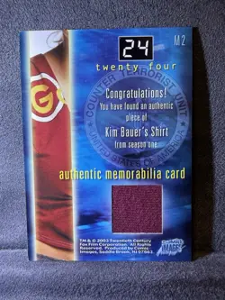 Lot Of 3 Kim Bauer Costume Cards 2003/2005 24 Season 1 2 & 3 - Elisha Cuthbert - Image 3