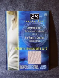 Lot Of 3 Kim Bauer Costume Cards 2003/2005 24 Season 1 2 & 3 - Elisha Cuthbert - Image 5