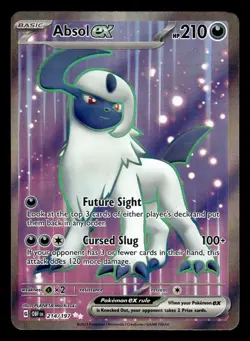 Absol ex 214/197 Ultra Rare Obsidian Flames Pokemon Card - Image 1