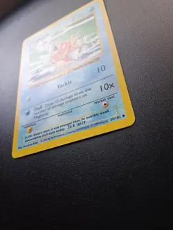 Magikarp 35/102 Base Set Shadowless Unlmtd. NM Vintage WOTC Pokemon Card - Image 3