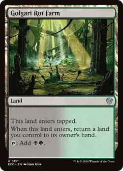 Golgari Rot Farm Commander: Lorwyn Eclipsed Near Mint, English - Image 1