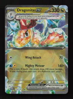 Dragonite ex 159/197 Double Rare Obsidian Flames Pokemon Near Mint - Image 1