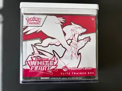 2025 Pokemon White Flare Factory Sealed Pokemon Center ETB Elite Trainer Box - Image 1