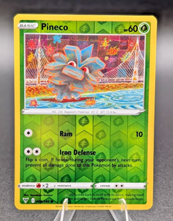 Pokemon Pineco - 008/185 : Vivid Voltage (SWSH04) Reverse Holo - Image 1