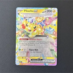 Pokemon TCG Pikachu ex 057/191 Surging Sparks - Image 1