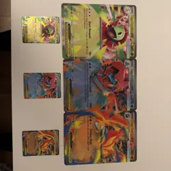 Pokemon TCG Mega Meganium Emboar Feraligatr MEP 034 035 036 Regular+Jumbo Promo - Image 1