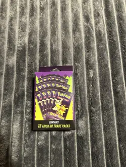 Pokemon Trick or Trade Booster Pack box 15 Packs 2025 Sealed Walgreens Exclusive - Image 1