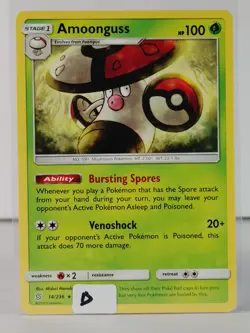Amoonguss - Rare - SM Unified Minds - POKEMON #14 -D - Image 5