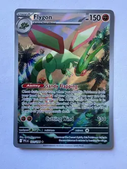 Pokemon Flygon 101/094 Me02: Phantasmal Flames Holo Illustration Rare Mint - Image 1
