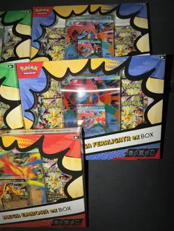 SEALED - Set of 5 Ascended Heroes Mega EX Boxes - Pokemon TCG: Mega Evolution - Image 3