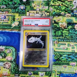 Pokemon TCG Steelix Holo PSA 9 Mint Neo Genesis - Image 1