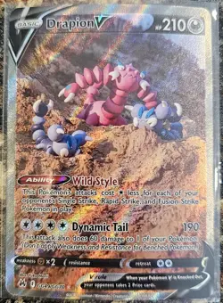 Pokemon 2023 Crown Zenith Drapion V GG49 NM or better - Image 1