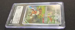 CGC 10 Eevee 0115/15 Gem Pack Vol.2 Simplified Chinese Pokemon Art Rare Holo - Image 5