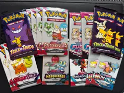 Pokemon TCG - Fun Pack Bundle - 16 packs - Tricvk or Trade Fusion Strike sealed - Image 2