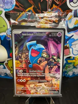 Team Rocket's Wobbuffet 203 - Black Star Promo - SEALED - Pokemon TCG - NM - Image 1