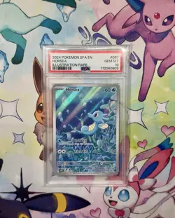 2024 Pokemon Shrouded Fable Horsea 067/064 PSA 10 GEM MT - Image 1