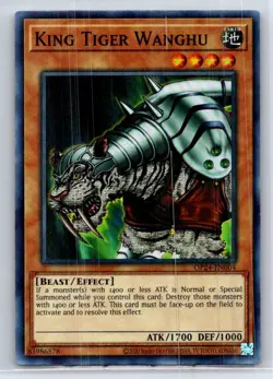King Tiger Wanghu Super Rare OTS Tournament Pack 24 OP24-EN004 LP - Image 1