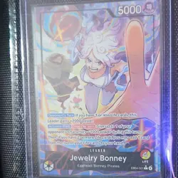 One Piece CCG Jewelry Bonney Leader Egghead/Bonney Pirates EB04-001 Special - Image 1