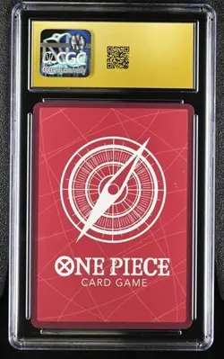 CGC 10 Pristine Japanese ONE PIECE 2023 Monkey D. Luffy ST10-002 Three Captains - Image 2