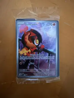 Charcadet 022 2025 MEP SEALED Black Star Promo Pokemon Card TCG - Image 1