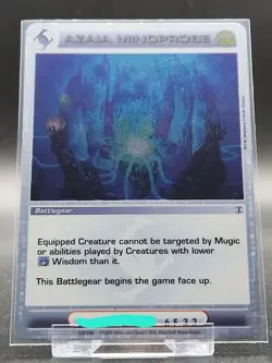 Chaotic Card : Azaia Mindprobe Alliances Unravel First Edition Rare Battlegear - Image 1
