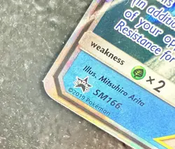 Magikarp & Wailord GX SM166 Sm Holo Promo Tag Team Pokemon Card - Image 3