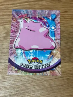 DITTO #132 - NON-Holo - Blue Logo - SERIES 3 - TOPPS POKEMON CARD - Image 1