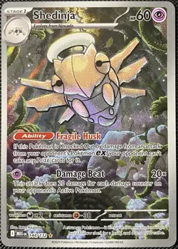 Shedinja 144/132 Me01: Mega Evolution Holo - Pokemon Card - Image 1