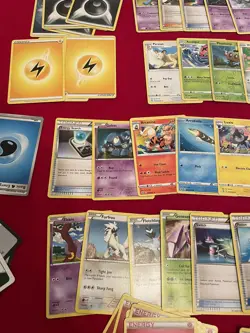 134 Pokemon playing cards pre-owned (mixture of cards) - Image 4