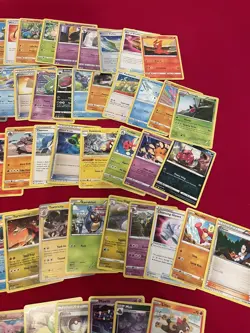 134 Pokemon playing cards pre-owned (mixture of cards) - Image 5