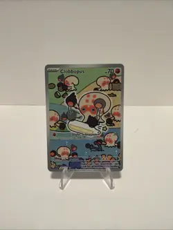 Clobbopus 207/191 Illustration Rare 2024 Pokemon Surging Sparks Full Art Card NM - Image 1