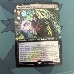 Moseo, Vein's New Dean (Extended Art) Secrets of Strixhaven Foil - Image 1