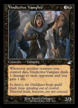 Vindictive Vampire - Retro Fram FOIL - Ravnica Remastered - RVR - NM - Image 1