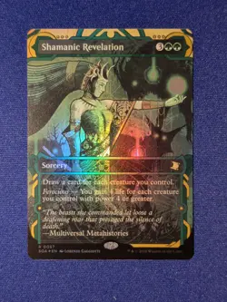 1x Shamanic Revelation, Foil, Secrets of Strixhaven Mystical Archive, MTG NM - Image 1