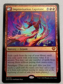 Improvisation Capstone Secrets of Strixhaven Foil - Image 1