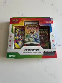POKEMON TCG-FIRST PARTNER ILLUSTRATION COLLECTION (FACTORY SEALED) SERIES 1 BOX - Image 2