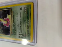 NM VINTAGE, RARE, SUPER-GRADABLE 2000 Neo Genesis Meganium Holo #11/111 Pokemon - Image 5