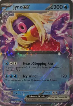 Jynx ex 124/165 Double Rare 151 Pokemon Near Mint - Image 1