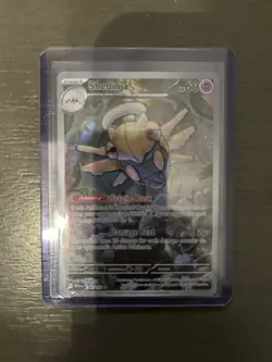 Shedinja Full Art Illustration Rare 144/132 Mega Evolution POKEMON NEAR MINT - Image 1
