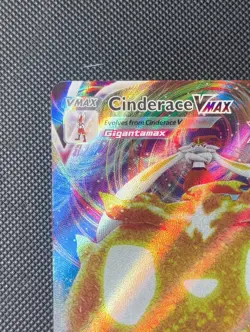 Pokemon TCG Cinderace VMAX Fusion Strike 045/264 - Mint - Image 2