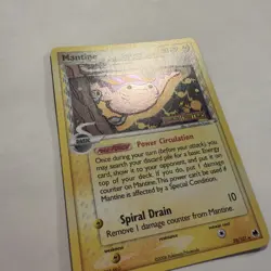 Pokemon Mantine 20/101 EX Dragon Frontiers Reverse Holo Stamped Rare 018 LP+ - Image 2