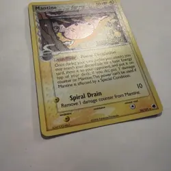 Pokemon Mantine 20/101 EX Dragon Frontiers Reverse Holo Stamped Rare 018 LP+ - Image 3